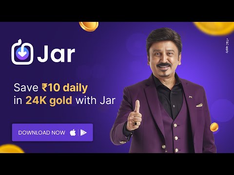 Save ₹10 daily in 24K still